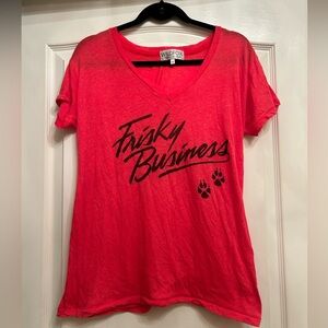 Wildfox Frisky Business Short Sleeve Tee